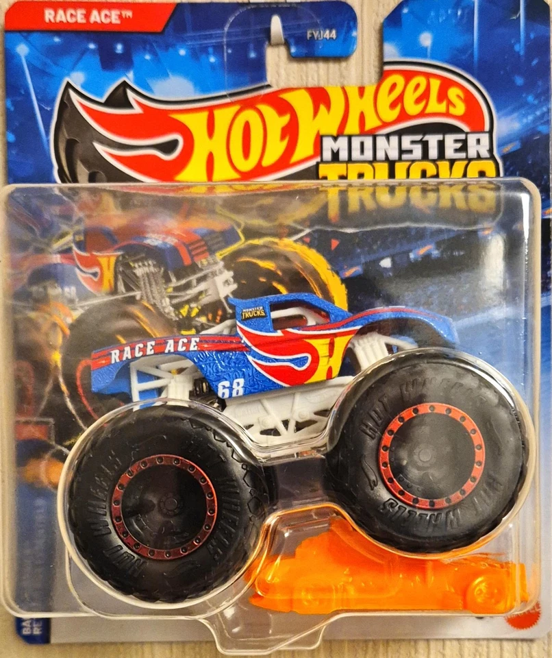 Hot Wheels Monster Trucks Race Ace Back to Basics 6/6