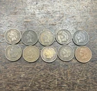 indian Head Penny Lot of 10 - Good Variety Of Dates #03