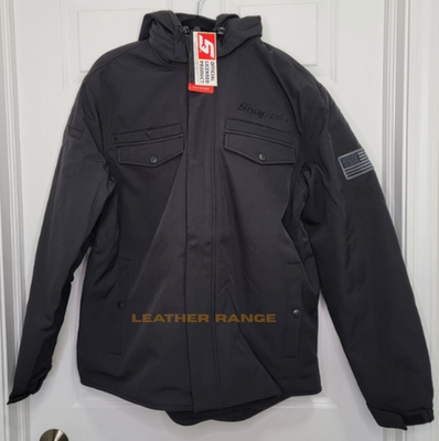 #ad Snap On Tools 2024 RA Hooded Insulated Winter Jacket Black Zip Up New Coat $149.99