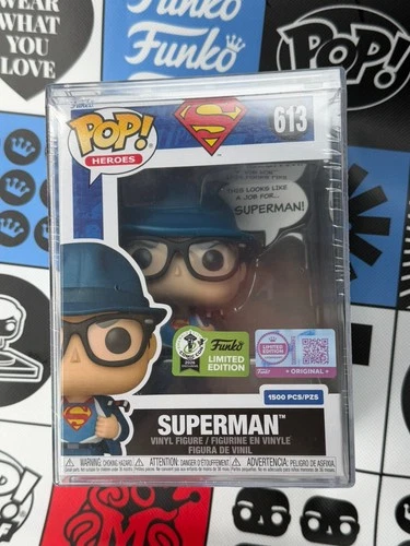 Superman Funko Pop LE 1500 Pieces (ECCC 2026 Official Sticker) IN HAND