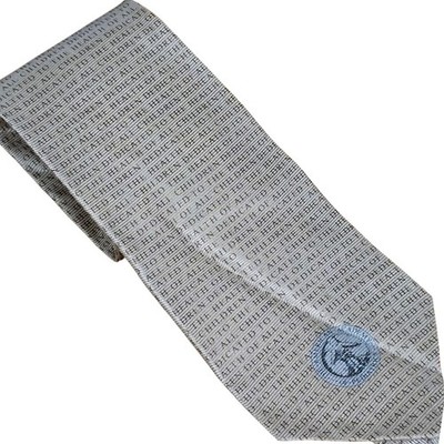 American Academy of Pediatrics Silk Tie Champagne Medical Script Pediatrician