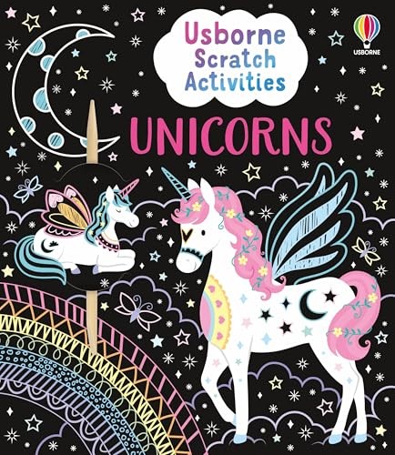 Usborne Scratch Activities Unicorns by Rosie Dickins PAPERBACK 9781805077343 - Image 2