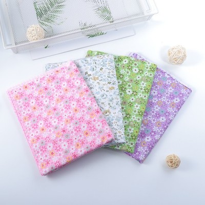  7 Blätter Baumwolle Handwerk Stoff Floral Bündel Quadrate Stoff Für Patchwork