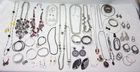 Vintage to Now Costume Jewelry Lot - Silver Tone - 50 pieces!