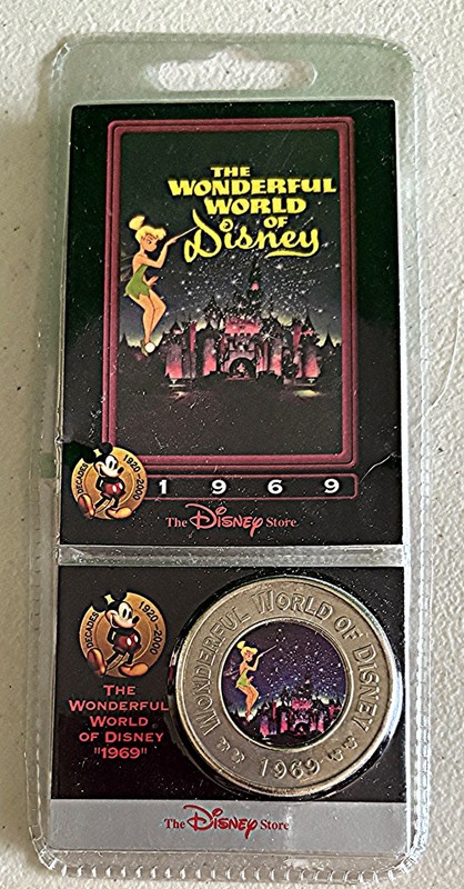Disney Decades Coin & Card #27 "The Wonderful World of Disney" Tinker Belle NEW