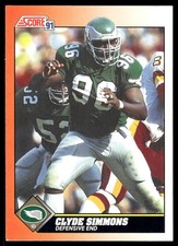 1991 Score #446 Clyde Simmons