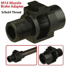 DB TAC Black Color 5/8x24 Thread Adapter For M 1 4, M 1 A , Steel
