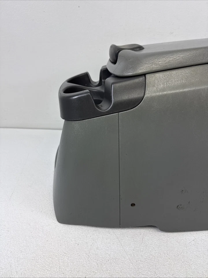 99-07 Ford F-250 Super Duty Excursion Center Console Gray Two Tone OEM - Image 2 of 4