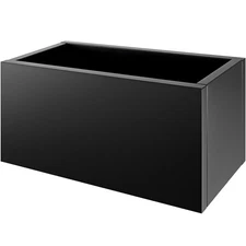 Steel Planter Box 32"x16"x16", Square Metal Planter Box Indoor&Outdoor, Steel...