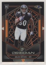 2019 Panini Obsidian Rookies Electric Etch Orange /50 Miles Boykin #131 0c2