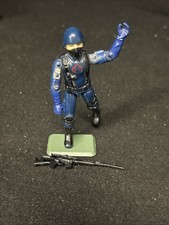 Vintage 1982-1983 Hasbro G.I. Joe Cobra the Enemy Soldier Trooper Figure Rifle