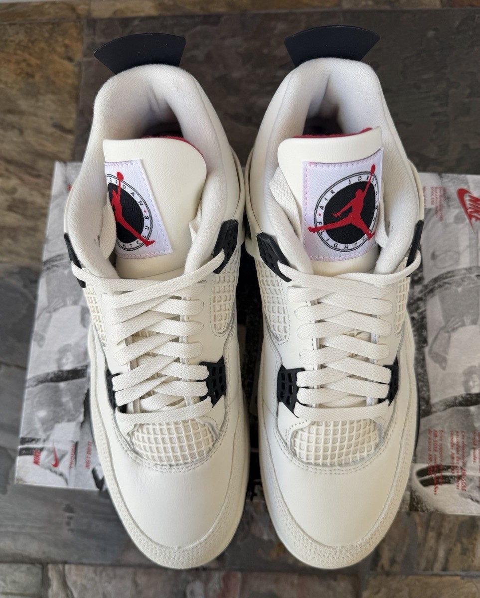 Size 10.5 - Air Jordan 4 Retro Flight Club No Lids | eBay