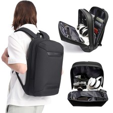 Men's Business Laptop Backpack Large Capacity Waterproof Travel School Backpack