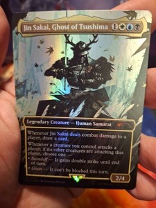 Jin Sakai Ghost of Tsushima Mtg | eBay