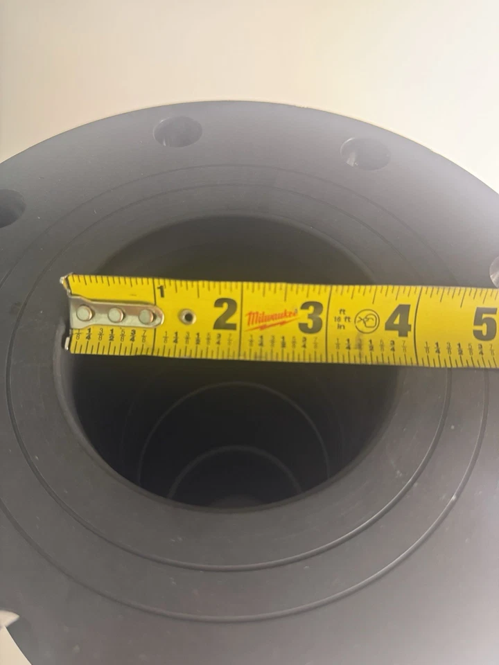 FNW FNW340NAFEP 4 Inch PVC EPDM FLANGE T/U BV Ball Valve S+H - Image 4 of 4