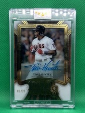 2025 Topps Five Star Torii Hunter Field Access Shadowbox Autograph /25 Twins