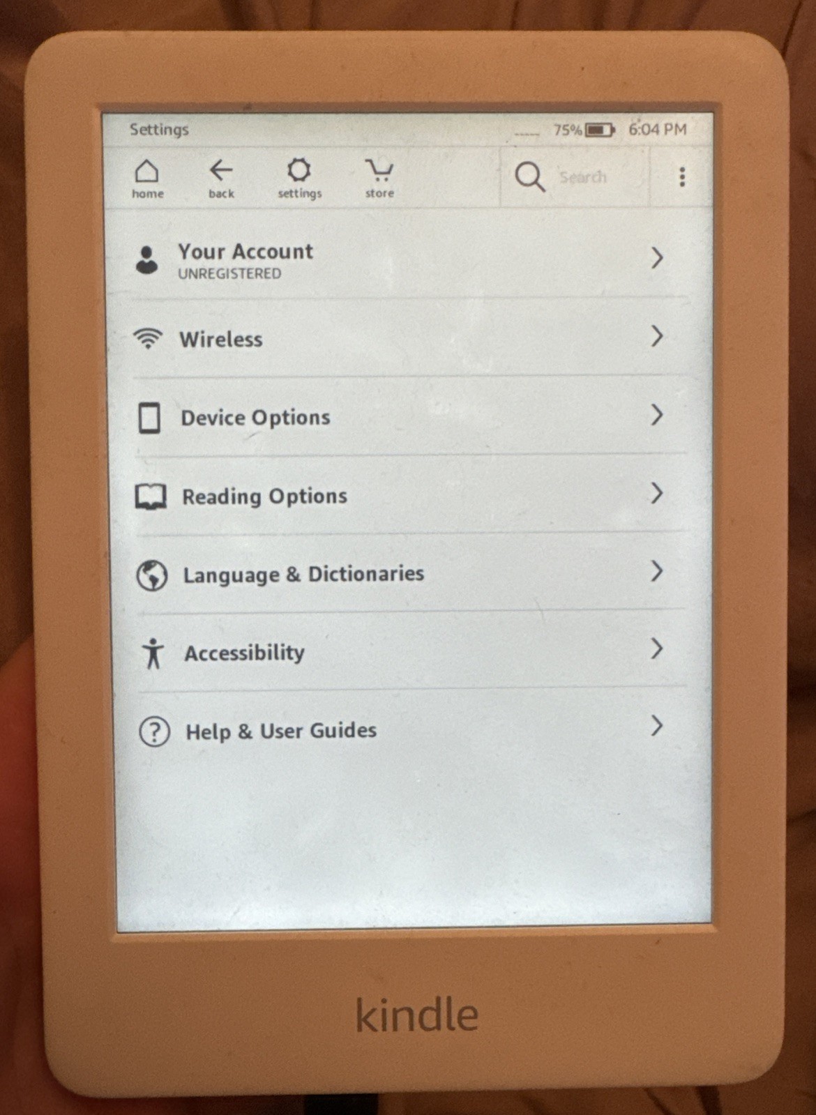 Kindle Paperwhite (7th Generation) 6.09 GB White Used-image
