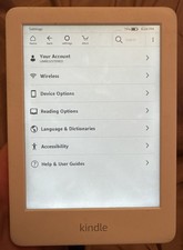 Kindle Paperwhite 7th Generation 6.09 GB White Used