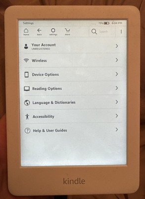 Kindle Paperwhite (7th Generation) 6.09 GB White Used