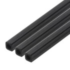 3 Pcs Carbon Fiber Square Tube 3x2x420mm Pultruded Carbon Fiber Tubing