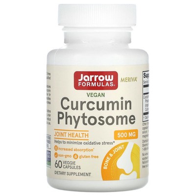 Vegan Curcumin Phytosome, 500 mg, 60 Veggie Capsules