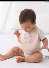 Silicone Baby Bib with Food Catcher Soft Waterproof Toddler Feeding Bib