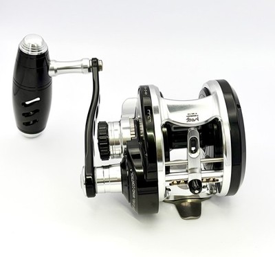 Maxel Armory 65M RH BLK/SIL New 2026 Model Lever Drag Level Wind Big Game Reel