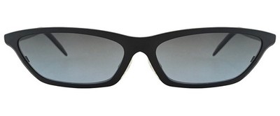 Momo 7013 Black & Brown & Matt Silver 60-18-140 Cat Eye Sunglasses Rx Ready