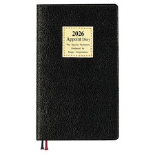 Daigo 2026 Planner Appointment Weekly Left Black E1300 2025 December Start 832