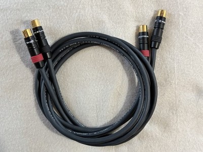 Straight Wire Symphony II  2x120cm High End RCA Kabel mit Neutrik Steckern