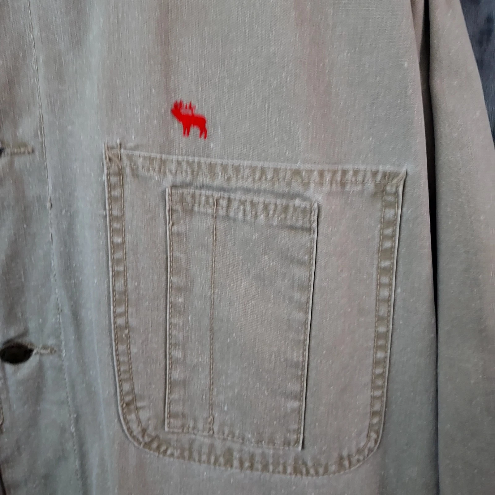 Gary Nesse Missoula Montana Ranch Chore Jacket Men's Size XL Cotton Unlined image 6