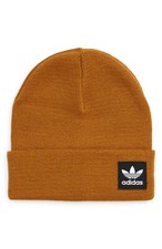 Adidas Originals Grove Cuffed Knit Beanie Hat Gold Ochre/White OSFM NWT