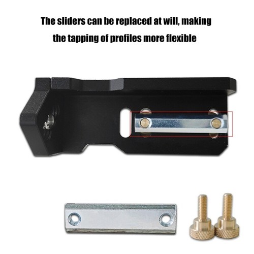 Ergonomic Aluminum Tapped Guide For Enhances Stability In DIY Furniture Making - Picture 4 of 8