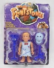 The Flintstones Fillin' Station Barney New Sealed Action Figure Mattel 1993
