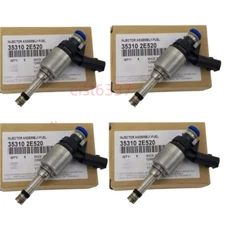 4X Genuine Fuel Injector 353102E520 for Kia Soul Forte5 Hyundai Elantra 2.0L
