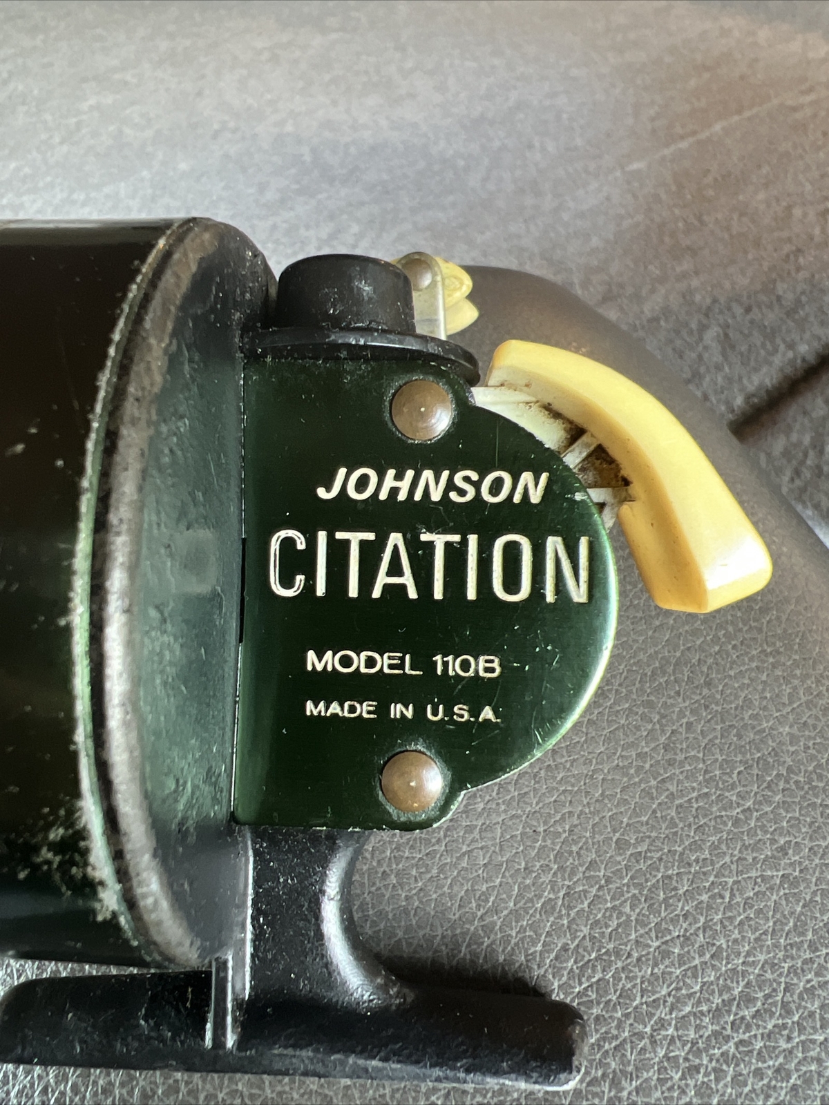 Vintage Johnson "Citation" Spincast Fishing Reel - Model 110B -