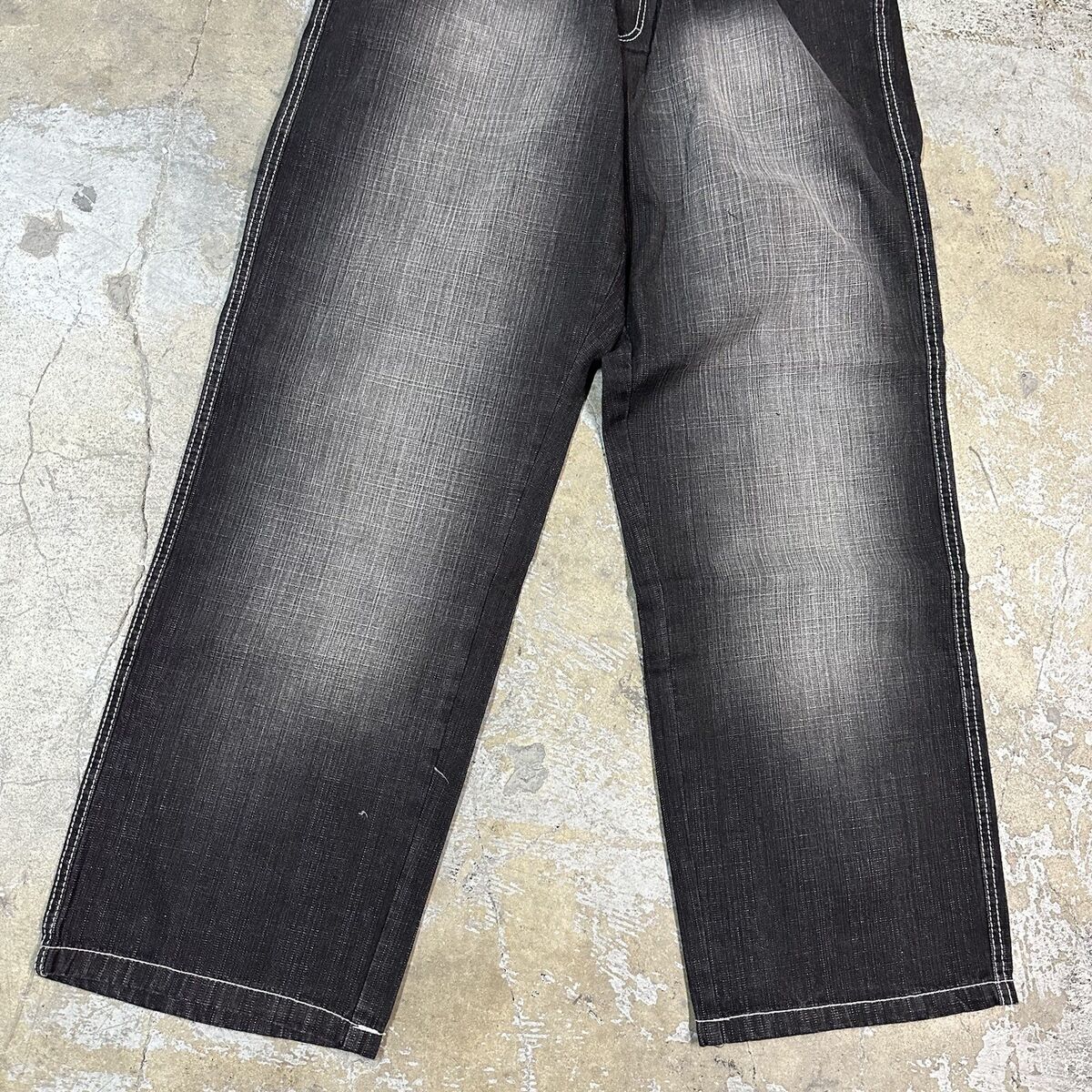 NWT Vintage Y2K Southpole Faded Black Baggy Denim Jeans Sz NWT Vintage Y2K Southpole Faded Black Baggy Denim Jeans Sz