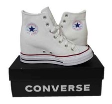 CONVERSE Women's Chuck Taylor All Star Wedge Platform Exlusive Model Hidden Heel