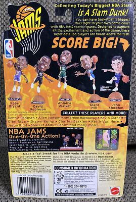 Michael Jordan 1998 Mattel NBA Jams Court Collection Action