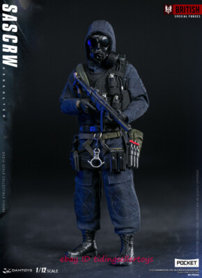 SAS CRW アサルター 1/12スケール DAMTOYS PES001 SAS CRW Assaulter 1:12 Scale Action Figures IN
