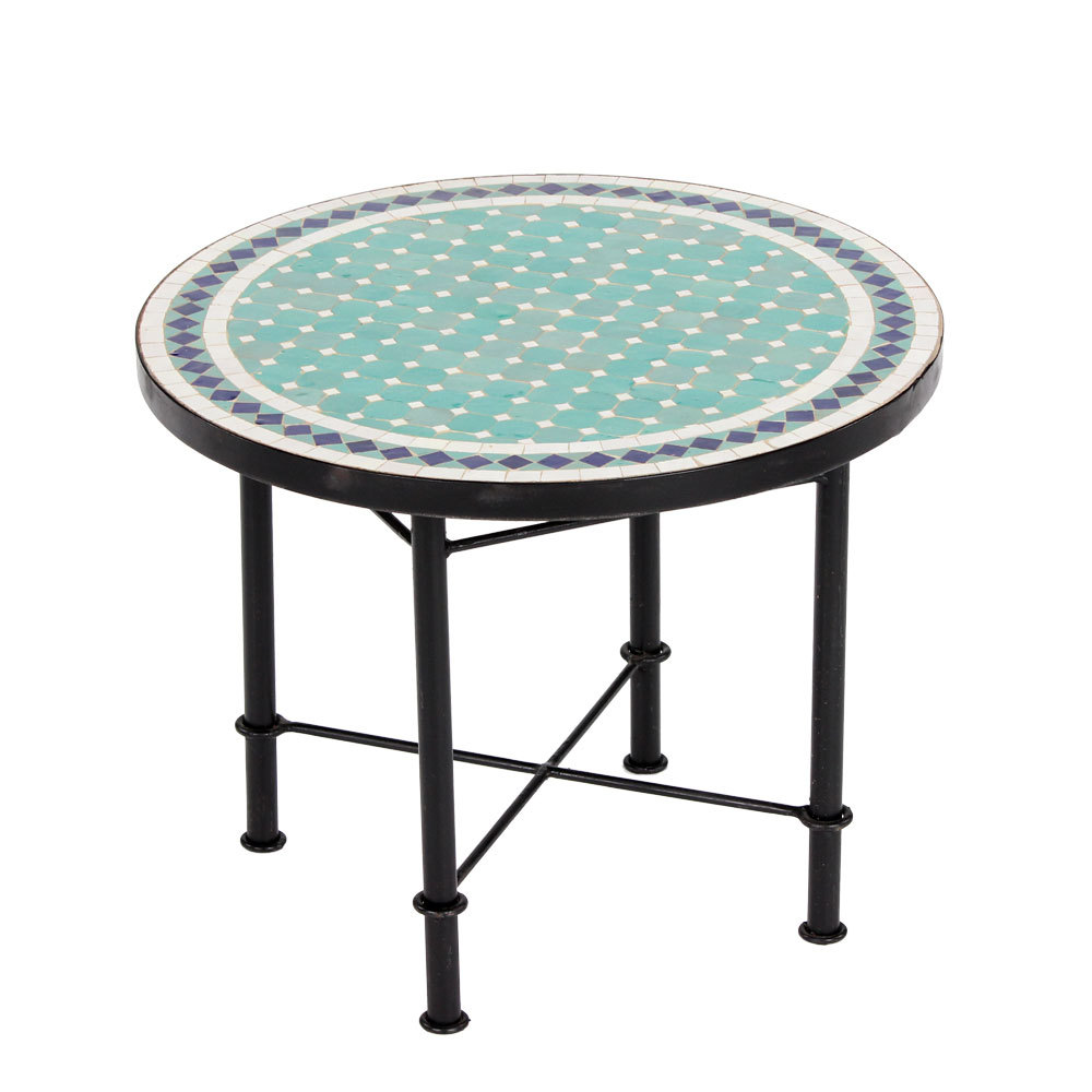 Marokkanischer Couchtisch 60cm * 32 Farben * orientalischer Tisch Mosaiktisch