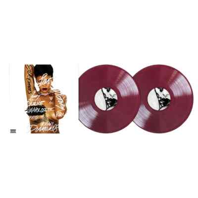 RIHANNA UNAPOLOGETIC VINYL NEW! LIMITED MAROON RED LP! DIAMONDS