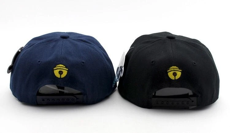 Doreamon Kids Snapback Hat Cap Black - Image 3 of 3