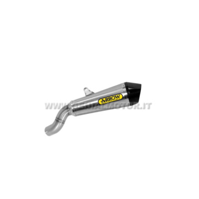 Exhaust Arrow App X-Kone Steel inox F Carb KAWASAKI Z 900 A2 2019 > 2023