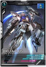 ++ Delta Plus UT02-012 C Holo Japanese Gundam Arsenal Base card