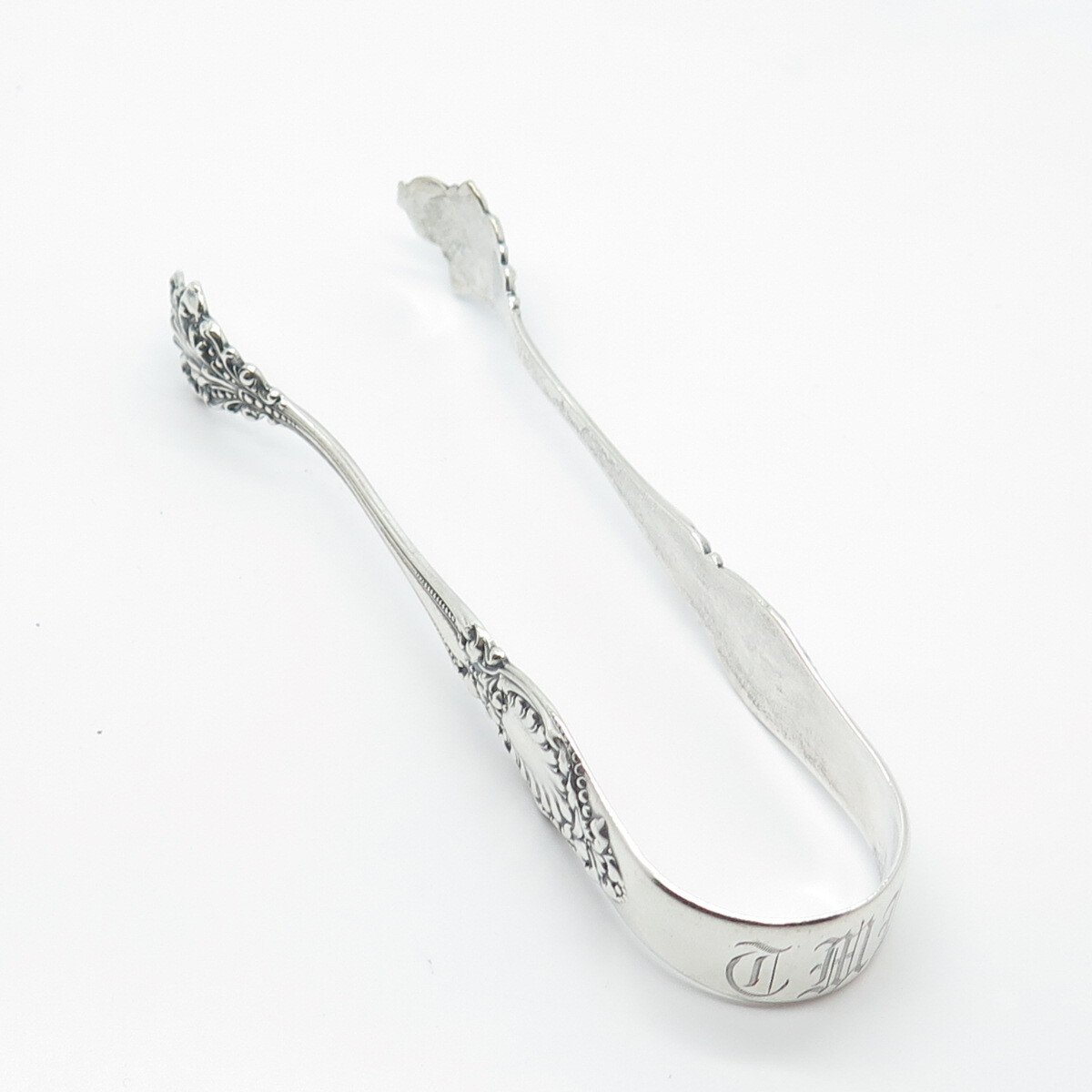 925 Sterling Silver Vintage R. Wallace & Sons Mfg. Co. Sugar Tongs eBay