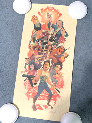 Big Trouble in Little China   11 x 23  Inch   art print