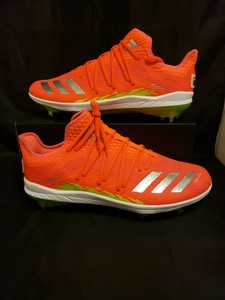 Adidas Afterburner 6 Grail Speed BaseballCleats Orange/Silver Men Sz 12.5 F34364 192615510248 | eBay