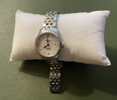 Tissot Le Locle Automatik Dame # 85803425 arabische Zahlen Edelstahl silber top - Bild 3 von 15