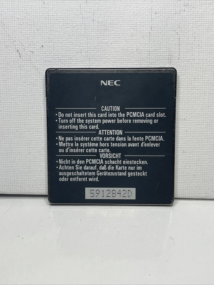 NEC OP-410-4002 8MB TARJETA DE CRÉDITO MEMORIA FLASH Versa AT&T NCR PC Tarjeta 8 MB Foto 2 de 2